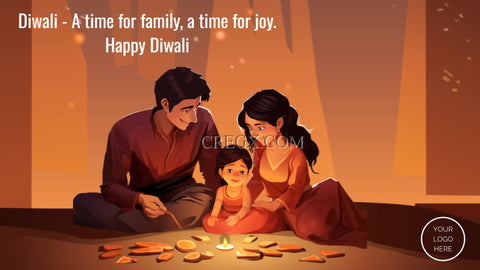 Happy Diwali Video Template