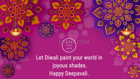 Happy Diwali Video Template