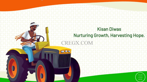 Kisan Diwas Video Template | Farmers day