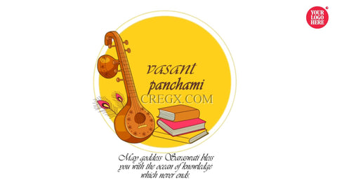 Vasant Panchami Video Template