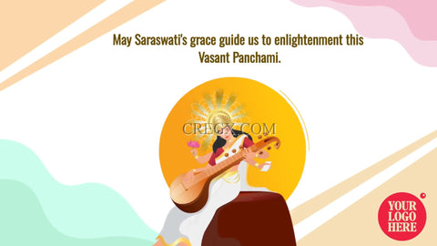 Vasant Panchami | Saraswati Puja Video Template