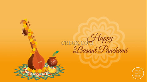 Happy Basant Panchami Video Template