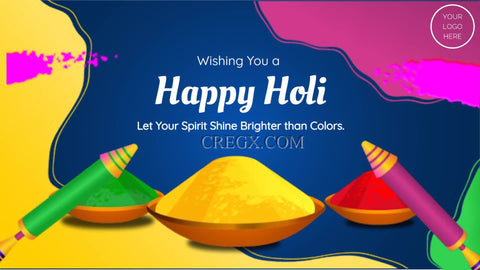 Happy Holi Video Template